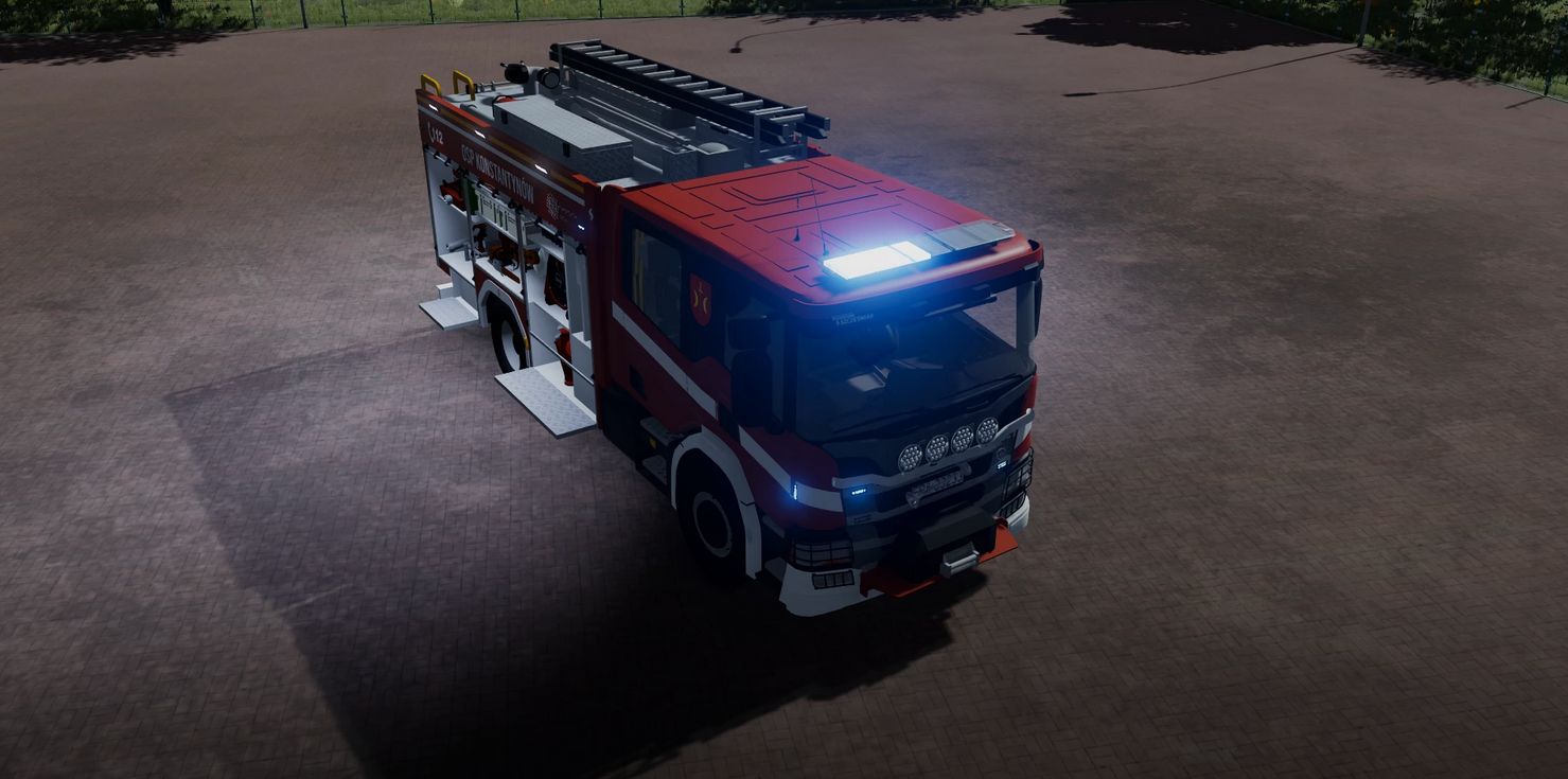 Scania P360 GBA OSP Konstantynów v1.0 – FS22 thumbnail 2