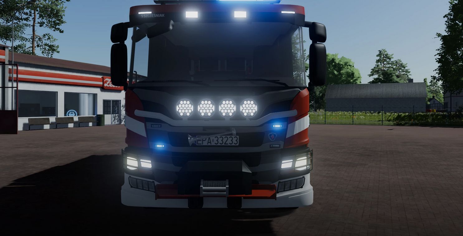 Scania P360 GBA OSP Konstantynów v1.0 – FS22 thumbnail 3