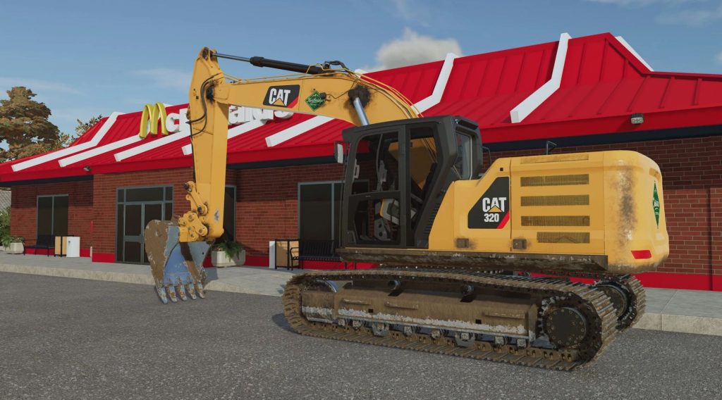 Cat 320 / 323 Next Gen v1.0 – FS22
